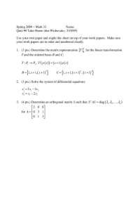 3 Mathematical Solved Questions - Quiz 8 | MATH 0033