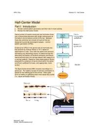 Half-Center Model - Neurobiology - Notes | NPB 100