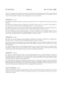 3 Problems Midterm Exam - Computer Networks | CS 42200