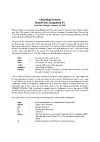 Solved Assignment 1 - Operating Systems and Concurrency | CS 3100
