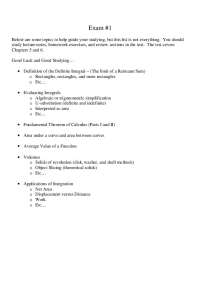 Exam Preparation: Topics Covered in Chapters 5 and 6 - Prof. Charles Buchwald
