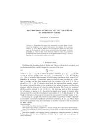 Successional Stability of Vector Fields in Dimension Three | SOC 139