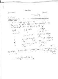 Final Exam with Answer Key - Algorithm and Data Structures | ITCS 6114 ...