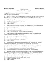 The Pains and Gains of Globalization Theory - Midterm Exam | ECON 442