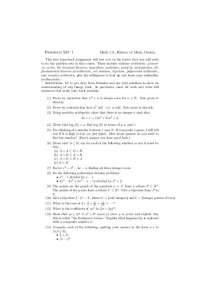 20 Problems on Polynomials Functions - Assignment 1 | MAT 111