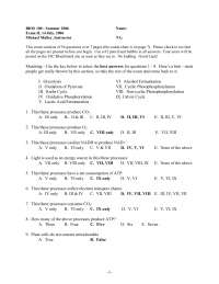 Solved Multiple Choice Questions on Biology of Cells and Organisms ...
