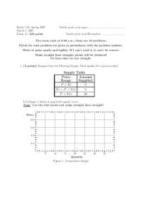 Introduction to Economics Simulation - Test I | ECON 113