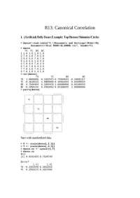 6 Questions for Canonical Correlation - Final Exam | STAT 5600