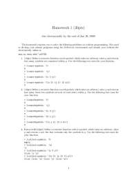 Scheme Programming Homework: Recursive Functions for Counting and Collecting Symbols - Pro