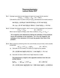 Thermochemistry - General College Chemistry I - Lecture Notes | CHEM ...
