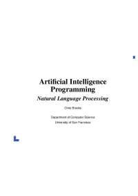 Understanding Language Structure for AI: Speech Acts & Natural Language Processing - Prof.
