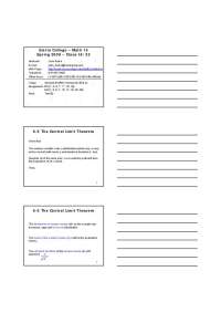 Central Limit Theorem: Approximating Distributions with Large Sample Sizes - Prof. John Bu