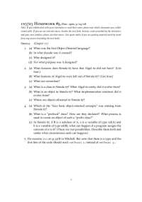 Assignment 9 Study Questions - Programming Languages | CS 3723