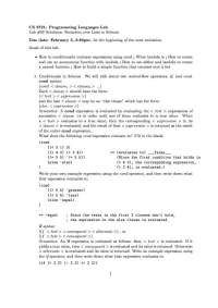 Solutions: Recursion Over Lists in Scheme – Lab 2 | CS 3723