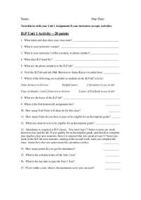Unit 1 Assignment - Elementary Algebra | MATH 0000A