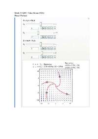 Phase Portrait - Differential Equations and Linear Algebra - Quiz | MATH 0033