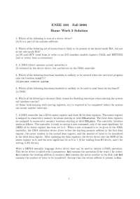 Homework 3 Solution Computer Organization | ENEE 350