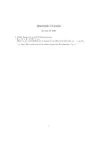 Homework 1 Solution for Compilers Course