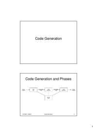 Code Generation: Register Allocation and Graph Coloring - Prof. Stephen J. Allan
