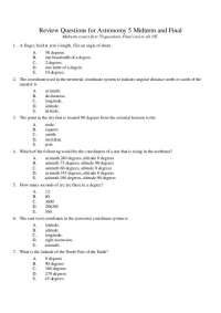 Solutions for Final Exam - Stars, Galaxies and the Universe | ASTR 0005