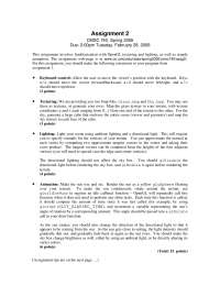 Assignment 2 Tips for Advanced Computer Graphics | CMSC 740 - Docsity