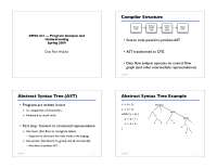 Data Flow Analysis - Lecture Slides | CMSC 631 - Docsity