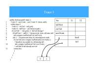 Trace 1 for Programming Language Technology - Lecture Slides | CMSC 433 ...