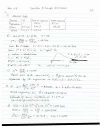 Solution to Sample Midterm Exam - Regression Analysis | STA 108 - Docsity