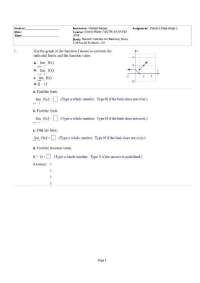144 Questions on Applied Calculus with Answers | MATH 140