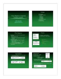 Using Diagrams to Represent Program Structure - Lecture Slides | CS ...