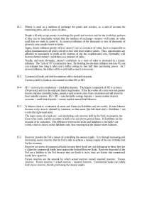 Understanding Money & Monetary Policy: Exchange, Value, & Inflation Measurement - Prof. Pr