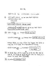 Solved Homework 12 Questions - Calculus and Analytic Geometry I | MAC 2311