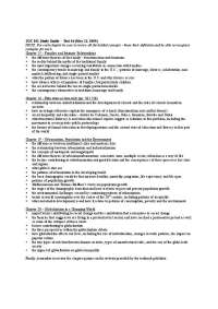 SOC 101 Study Guide -- Test #4: Families, Education, Urbanization, and Globalization