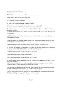 Practice Quiz 2 - Introduction To Statistics | MATH 1121