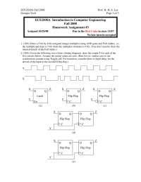 5 Solved Problems on Finite State Machine - Assignment 3 | ECE 2030 ...