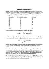Calculating Fourier Sums with Given Structure Factors - Prof. Angus Wilkinson