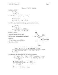 4 Solved Problems on Digital Integrated Circuit - | ECE 4420 ...