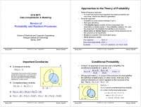 Review of Probability and Random Processes - Fall 2004 | ECE 8873 - Docsity