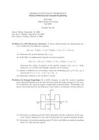 Problem Set 3 - Digital Image Processing | ECE 6258 - Docsity