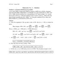 Problem Set 5 Solutions - Analog Integrated Circuit Design | ECE 6412 ...