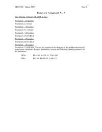 Analog Integrated Circuit Design - Assignment 7 - Spring 2005 | ECE ...
