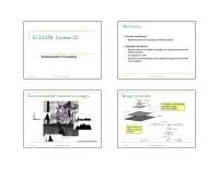 Digital Image Processing: Multiresolution Processing | ECE 6258 - Docsity