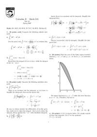 6 Solved Problems on Graph of Functions - Exam 1 | MATH 121