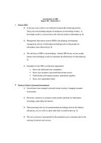Understanding Technology's Role in Maximizing Information Use - Prof. Christopher S. Tolli