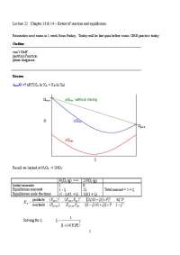 Temperature Dependence of van't Hoff Equation and Equilibrium Constant