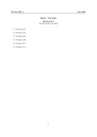 Homework 4 Problems - Analog Electronics - Fall 2002 | EE 321