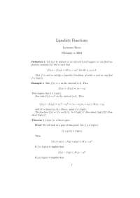Lipschitz Functions: Definition, Properties, and Examples