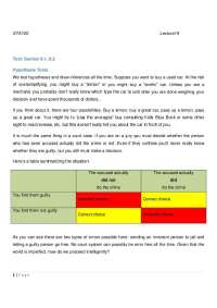 Understanding Hypothesis Testing: Null & Alternative Hypotheses, Errors, Significance - Pr