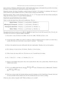 Logical Forms and Soundness of Deductions in Set Theory and Logic