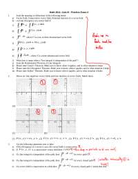 Solved Problems on Fundamental Theorem of Vector Field - Exam 3 | MATH ...